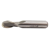 HHIP 2 Flute M42 Cobalt Single End Ball End Mills (Various Sizes: 1/8 1)