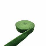 FAYADA Green Velvet Ribbon 5/8 Inches for Christmas Tree, Gift Wrapping, Flower Bouquet, Wreath Decorations, Bow Making, DIY Sew
