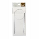 Jyoti Circular Knitting Needles With Soft Cable Aluminium (Length 80Cm & Size 10No./3.25Mm), Knitting Locking Stitch Marker, D