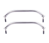 12Inch Boat Grab Bar, Stainless Steel Oval Grab Handle Handrail Multipurpose Hardware (2pcs)