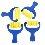 4Pc Sponge Roller Set EasyToUse Rollers For Painting And Crafting Projects (4Pc Sponge Roller Set)