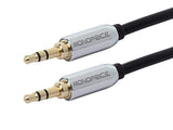 Monoprice 6Ft Designed For Mobile 3.5Mm Stereo Male To 3.5Mm Stereo Male (Gold P