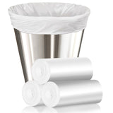 105 Count Small Trash Bags, 4 Gallon Garbage Can Liners - Unscented Wastebasket Trash Bags for Bathroom, Kitchen, Bedroom, (15 L