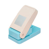 Zoomella Tab Punch Loose Leaf Separator Label Punch For Handmade Project Bookmark Square|Paper Punches|Crafts
