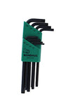 Bondhus 31834 Long Length StarTipped LWrenches, 8 Piece Set, sizes T9T40