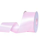 Ribest Light Pink Double Faced Satin Ribbon, 2 Inch 25 Yard Ribbon for Crafts Gift Wrapping Bows Wedding Party Decoration Bouque
