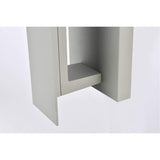 Elegant Lighting Living District Raine 1-Light Modern Aluminum Led Wall Sconce In Silver