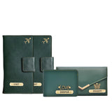 Your Gift Studio Customized Travel Wallet Couple Gift Set | Personalized Unisex Travel, Ladies And Men Wallet | Customized Anniv