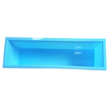 MYADDICTION 1200g Silicone Loaf Soap Mould Toast Bread Making Rectangle Mold A Blue