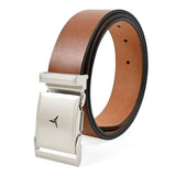 Just Style Formal/Casual Black Color Genuine Leather Belts For Men (Length 46 Inches||40Mm Easily Adjustable (Tan)