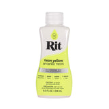Rit Dye Liquid - Wide Selection of Colors - 8 Oz. (Neon Yellow)