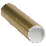 JAM Paper 2 x 9 Mailing Tube - Gold - Sold Individually