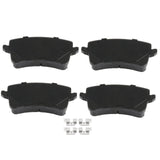 ECCPP Rear Semi Metallic Disc Brake Pad Set - 4pcs Fit For Audi A4 2009-2016, A5 2010-2014, S5 2008-2017