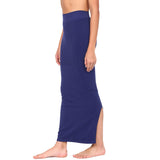 Zivame All Day Seamless Mermaid Saree Shapewear With Removable Drawcord For Women - Navy Blue1 Blue Xl