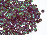 The Design Cart 5 mm Maroon Rainbow Bowl Plastic Sequins Sitara for Embroidery, Embellishing Handbags, Apparels, Art Craft DIY K