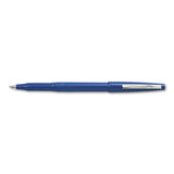 Pentel Rolling Writer Roller Ball Capped Pen, Blue Ink, Medium Point, Dozen, DZ PENR100C