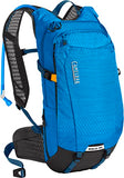 CamelBak M.U.L.E. Pro 14 Bike Hydration Backpack 100oz Body Mapping Technology, Ibiza Blue/Orange