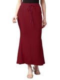 GRECIILOOKS Womens Spandex Pant Liner Slip Regular Fit Petticoat (Maroon, Large)