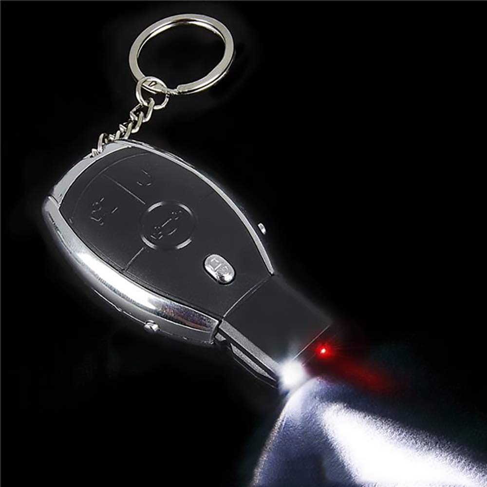 The Dreidel Company Shocking Car Key, Novelty Shocker Key Fob Keychain Practical Joke Gag Prank, 2.75 (Single)