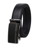 Zacharias MenS Faux Leather Belt With Autolock Buckle Ads225 (Black, 3Xl) (Pack Of 1)