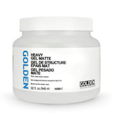 Golden Artist Colors Heavy Gel Matte 32 oz Jar