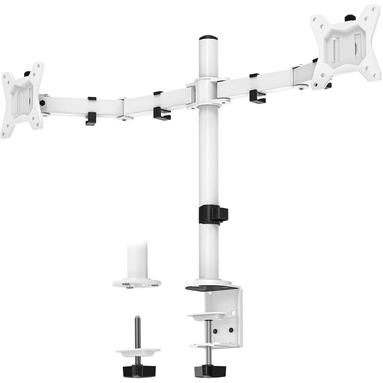 ErGear Dual Monitor Desk Mount for 13-34 Monitors up to 26.5 lbs