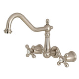 Kingston Brass Ks1028Ax Heritage Roman Tub Faucet, 13 X 11.63 X 7.94, Brushed Nickel