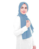 Inessence Niagara Poly Georgette Scarf Women Girls Wrap Medium Size Hijab