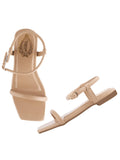 Shoetopia Women'S Snd-116 Tan Flat Sandal-6 Kids Uk (Snd-116-Tan)-Eu39,Tan,6,B0D8QFYND8
