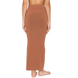 Zivame All Day Seamless Mermaid Saree Shapewear With Removable Drawcord |Shaping Petticoat- Brown1 Brown 2Xl