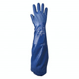 SHOWA NSK26 NitrileCoated Glove, Cotton Interlock Liner, Chemical Resistant, 26 Length, Small (Pack of 12 Pairs)