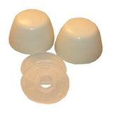 LASCO 043915 Almond Oval Plastic, Universal Fit, 1Pair Toilet Bolt Cap