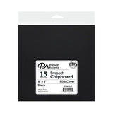 Cdstk Smooth 8x8 80lb Black 15pc