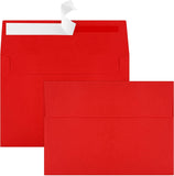 70 Packs A4 Envelope Red, 4x6 Photo Envelopes for Invitations, Envelopes Self Seal for Weddings, Baby Shower, Photos, Postcards, Greeting Cards, Mailing