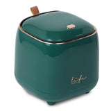 RAMFIYN Cute Trash Can Mini Trash Bin for Desk, Portable Pop Up Trash Can for Camping SUV, Drive Auto with Locking Lid Press