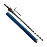 1 Diamond Dry Core Bit for Brick and Block with SDS Plus Pilot Bit Adapter, 9.5 Drilling Depth