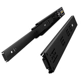 VADANIA 20 Soft Close Drawer Slide, #VK1245, 3-Fold Full Extension, Self Silent Closing, Heavy Duty 100lb Load Capacity, Ball Be