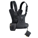 Cotton Carrier G3 Dual Camera Harness for 2 Cameras Gray