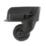 Loom Tree 2 Packs Rotation Flexible Replacement Luggage Suitcase Mute Wheels Swivel Casters Rollers A05