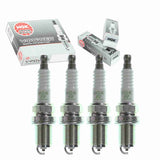 4 pc NGK V-Power Spark Plugs compatible with Scion tC 2.4L L4 2005-2010