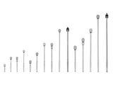TEKTON 1/4, 3/8, 1/2 Inch Drive Ratchet and Breaker Bar Set (15-Piece) | SDR99901