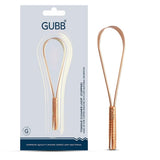 Gubb Copper Tongue Cleaner For Kids & Adults | For Fresh Breath & Bacteria Removal | Improved Taste Sense & Oral Hygiene | Ayurv
