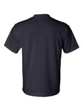 Bayside Usa-Made 50/50 Short Sleeve T-Shirt - Navy, M