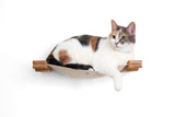 CatastrophiCreations Cat Lounge Hammock Wall Mounted Lounger for Climb and Play Furniture Cat Tree Shelves