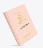 Brown Cloud Personalized Gold Foil Printed Cover (Trust The Magic Of New Beginnings) Notebook/Diary/Journal Customized Message/Q