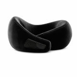 Health & Veda Travel Neck Pillow With Memory Foam | Lightweight Neck Support Pillow For Flight, Car & Train Travel | Adjustable 
