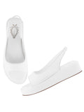 Shoetopia Women'S Heeled Sandal-5 Kids Uk (Lsr-White)-Eu38,White,5,B0D8QH4RYJ