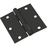 National Hardware N241190 V512 Door Hinge in Black,31/2 Inch