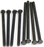 INNO Long Bolt Kit for Vehicles with Larger Factory Crossbars , Black