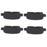 ECCPP Rear Semi Metallic Disc Brake Pad Set Fit For Toyota Avalon 2000-2007, Camry 2000-2006, Solara 1999-2008 - D828-7701
